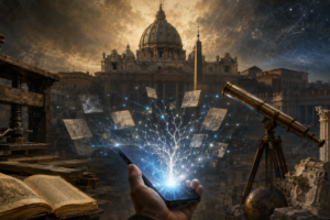 Catholic Church and artificial intelligence alongside historical technologies